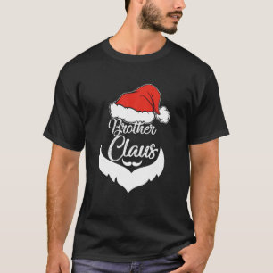 Camiseta Irmão Claus Papais noeis de Pijama de Natal