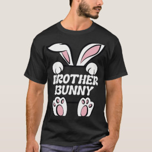 Camiseta Irmão Coelho Divertido Coelho Páscoa Coelho Orelha