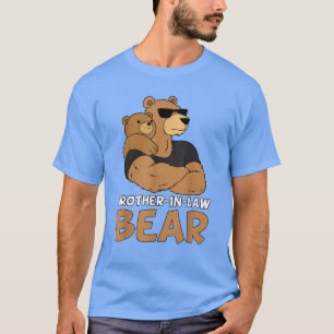 Camiseta Irmão com Urso de Direito com Cubo Urso
