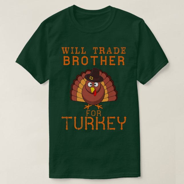 Camiseta Irmão Comercializado para a Turquia Ch de Ação de  (Frente do Design)
