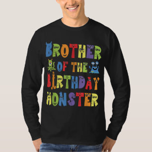 Camiseta Irmão Da Alienígena Do Monstro De Aniversário, Cri