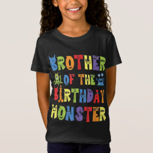 Camiseta Irmão Da Alienígena Do Monstro De Aniversário, Cri