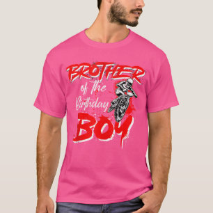 Camiseta Irmão Da Bicicleta Birthday Rider Irmão Bmx