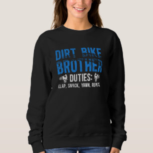 Camiseta Irmão Da Bicicleta De Sujeira Irmão Irmão De Uma B