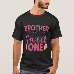 Camiseta Irmão Da Doce Família De Um Sorvete