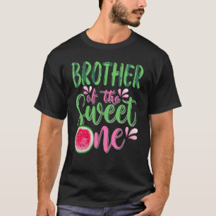 Camiseta Irmão Da Doce Matança De Melancia De Aniversário
