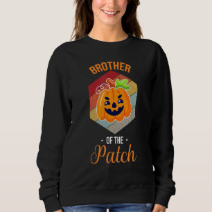 Camiseta Irmão Da Família Patch Halloween Bro Boys Kid