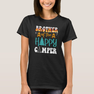 Camiseta Irmão Da Feliz Família Camp Camping Trip Vac