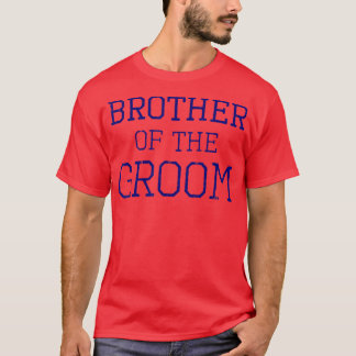 Camiseta Irmão Da Festa de casamento De Coordenação352
