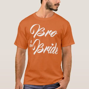 Camiseta Irmão Da Festa de casamento Noiva Correspondente B