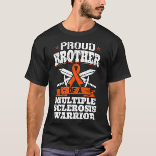 Camiseta Irmão Da Guerreira Da Esclerose Múltipla, Sra. Awa