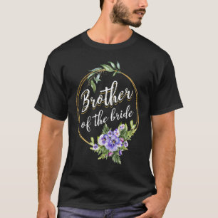 Camiseta Irmão Da Noiva Casamento Chuveiro Nupcial Irmão