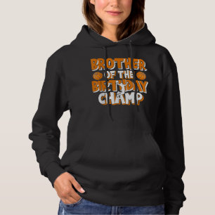 Camiseta Irmão Da Peça De Basquete De Boys De Aniversário