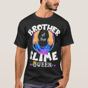Camiseta Irmão da Rainha Slime Coroa Coroa Matando de Aniv