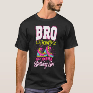 Camiseta Irmão Da Rapariga De Aniversário Skates De Caipira