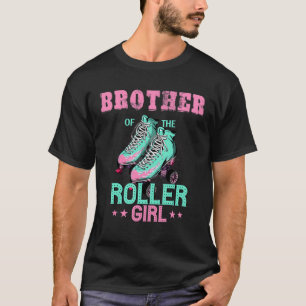 Camiseta Irmão Da Rapariga Roller Pista Pato De Noite