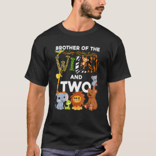 Camiseta Irmão Da Selvagem E Dois Jardins Zoológicos, Safar