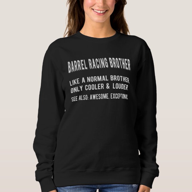 Camiseta Irmão de Corrida de Barril (Frente)