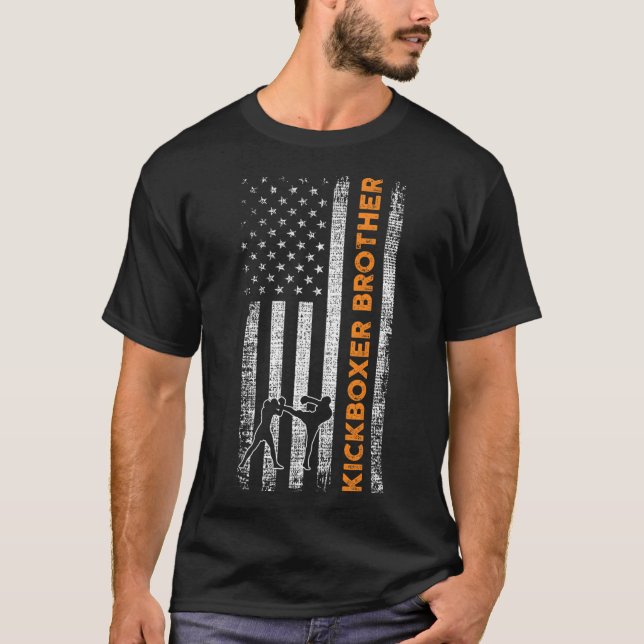 Camiseta Irmão de Kickboxing (Frente)