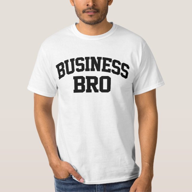 Camiseta Irmão de Negócios Engraçado  (Frente)