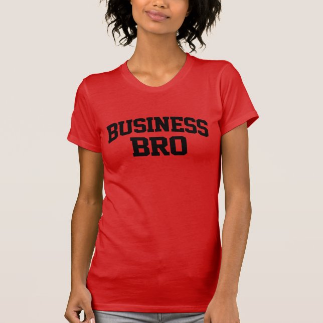 Camiseta Irmão de Negócios Engraçado  (Frente)