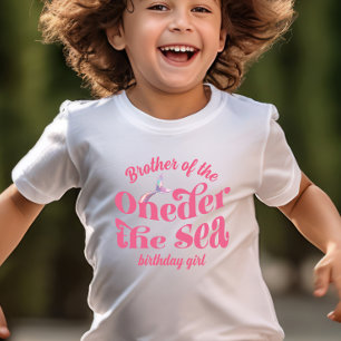 Camiseta Irmão de Oneder A Sereia do mar aniversariante