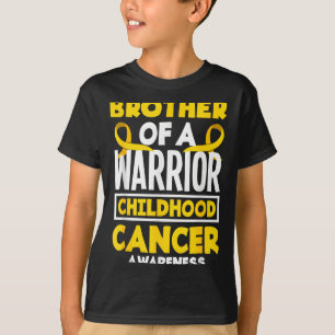 Camiseta Irmão de um guerreiro conscientização sobre câncer