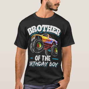 Camiseta Irmão do Aniversário do Monstro do Aniversário