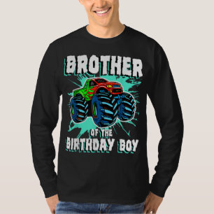 Camiseta Irmão do Aniversário do Monstro do Aniversário