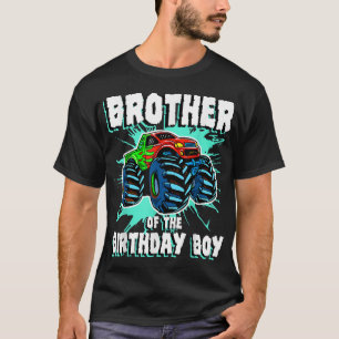 Camiseta Irmão do Aniversário do Monstro do Aniversário