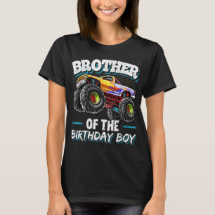 Camiseta Irmão do Aniversário do Monstro do Aniversário