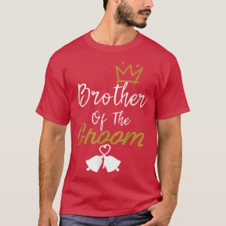 CAMISETA IRMÃO DO CASAMENTO DA FAMÍLIA GROOM
