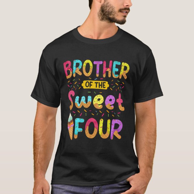 Camiseta Irmão Do Doce Quatro, 4º Py De Sorvete (Frente)