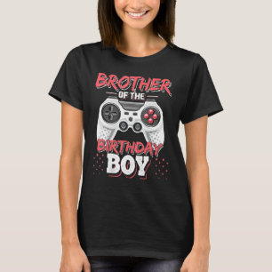 Camiseta Irmão Do Garoto De Aniversário Que Combina Com O J