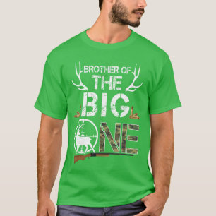 Camiseta Irmão do Grande Caçador de Veados de Aniversário C