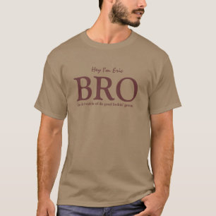 Camiseta Irmão do Groom Wedding TShirt V010