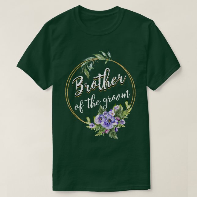 Camiseta Irmão do Noivo Casamento Despedida de Solteiro Irm (Frente do Design)