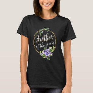 Camiseta Irmão Do Noivo Festa De Despedida De Solteiro Do C