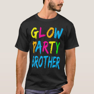 Camiseta Irmão do Partido Brilhante de Vestimentos de Festa