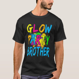 Camiseta Irmão do Partido Brilhante de Vestimentos de Festa
