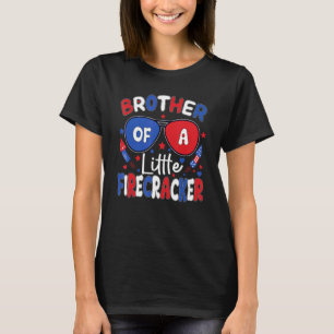 Camiseta Irmão Do Pequeno Bombeiro 4 De Julho Amer