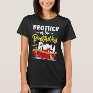 Camiseta Irmão Do Pescador De Pesca De Aniversário Fami