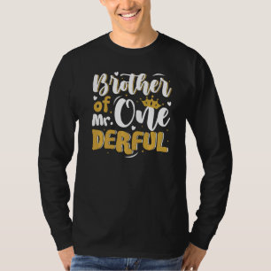 Camiseta Irmão Do Sr. Um Nascimento Da Família 1rua Que Cor