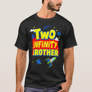 Camiseta Irmão Dois Infinito E Além Da Decoração De Anivers