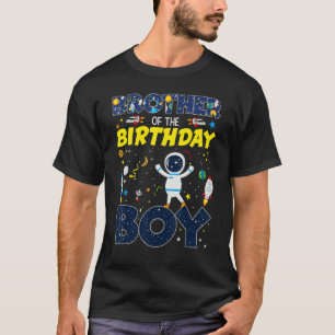 Camiseta Irmão Dos Planetas De Combinação Espacial Do Menin