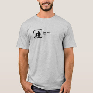 Camiseta Irmão e irmã (logotipo pequeno) -- Customisable