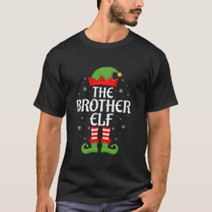 Camiseta Irmão Elfo Natal Família Correspondente Esquadrão