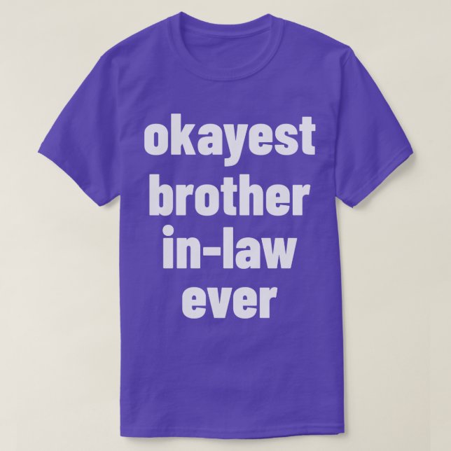 Camiseta Irmão em Direito (Frente do Design)