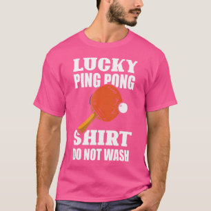 Camiseta Irmão Filho Ping Lente Pong Tênis Engraçado Mesa