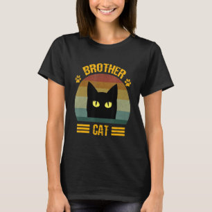 Camiseta Irmão Gato Vintage Irmão Gato Estilo Retro 1